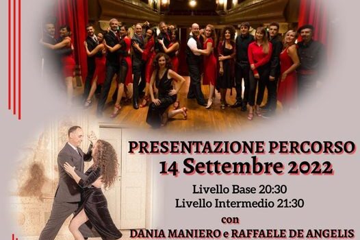 Presentazione corsi Tango Argentino 14 settembre 2022