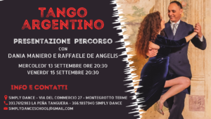 La Peña Tanguera Corsi Tango Argentino 2023-2024